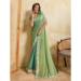 Picture of Exquisite Chiffon Dark Sea Green Saree