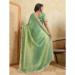 Picture of Exquisite Chiffon Dark Sea Green Saree