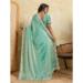 Picture of Sublime Chiffon Medium Sea Green Saree