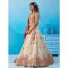 Picture of Delightful Silk Tan Lehenga Choli