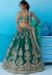 Picture of Resplendent Silk Dark Green Lehenga Choli