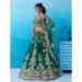Picture of Resplendent Silk Dark Green Lehenga Choli