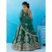 Picture of Resplendent Silk Dark Green Lehenga Choli