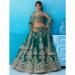 Picture of Resplendent Silk Dark Green Lehenga Choli
