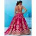 Picture of Bewitching Silk Hot Pink Lehenga Choli