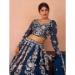 Picture of Ideal Silk Midnight Blue Lehenga Choli