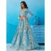 Picture of Beautiful Silk Dark Sea Green Lehenga Choli