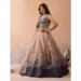 Picture of Alluring Silk Plum Lehenga Choli