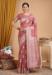 Picture of Marvelous Cotton & Linen Light Pink Saree